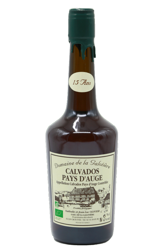 Calvados 15 ans Biologique