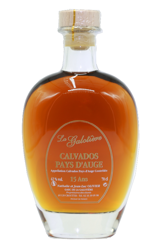 Calvados Carafe 15 ans Biologique