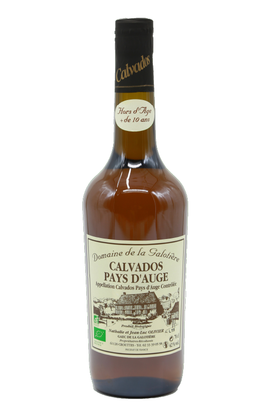 Calvados Hors-d’Âge + 10 ans Biologique